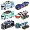 Diecast Metal Rescue Engineering Vehicles Scale 1:64 City Rescue Trailer Toy  Children's Toy