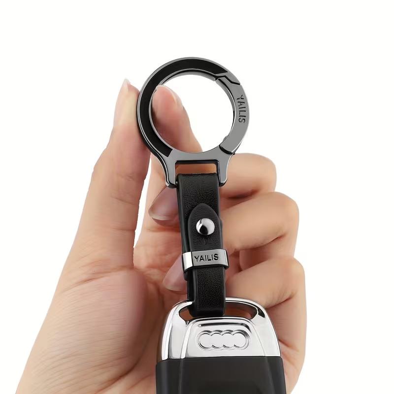 Car Keychain Pendant Key Ring Chain Hanging Men Women Gift Universal Durable Metal Ring Creative Keychain Car Styling