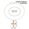 IngeSight.Z Exquisite Vintage Juses Cross Pendant Men Necklace Trend Classic Imitation Pearl Choker Women Punk Party Jewelry