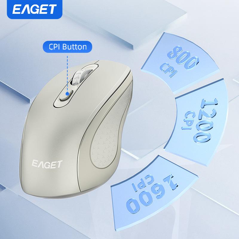 Mouse Wireless cu Încărcare Wireless 2.4G Mouse Wireless în Mod Dual 3 DPI Reglabili Pentru Laptop, Android, PC, Trebuie să pregătiți propria baterie