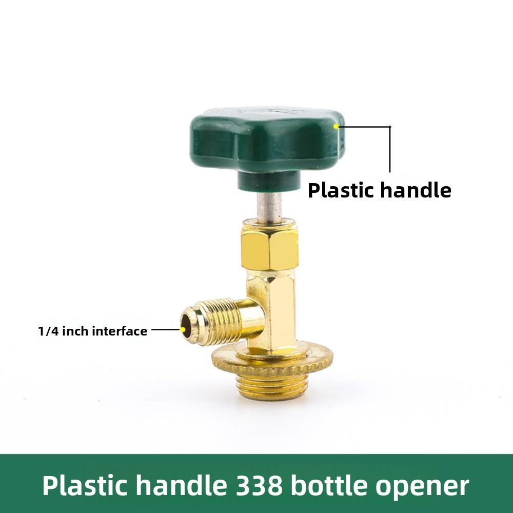 Kältemittel Flaschenöffner Klimaanlage Kältemittel Dosenanzapfventil Flaschenöffner Werkzeug Messing Abgabeventil R410 D4L5