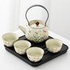 Kung Fu Tea Set Home One Pot Two Cups Tea Plate Small Ceramic Teapot Teacups Hotel Personal Small Sets Traveling