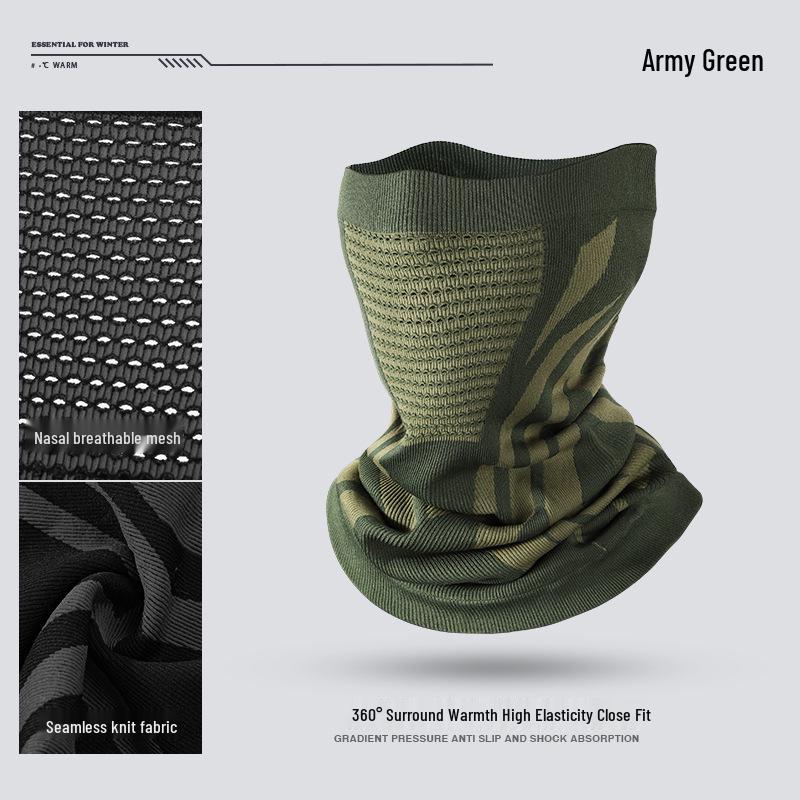 Windproof Winter Cycling Balaclava: Warm, Breathable, Cold-Proof Ski Face Mask & Neck Gaiter
