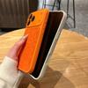 Leopard Print PU Leather Texture Phone Case For iPhone 17 16 15 14 13 Pro Max Candy Color Large Window Shockproof Bumper Cover