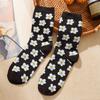 Long Socks for Women Autumn and Winter Mid-tube Women's Socks Sweat-absorbent and Breathable College Style Ins Trendy Socks
