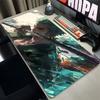 Colorful Anime Mouse Pad Large Extended Non Slip Gamer Desk Mat One Piece Zoro Gaming Office Computer Mouse Pad Smooth Surface