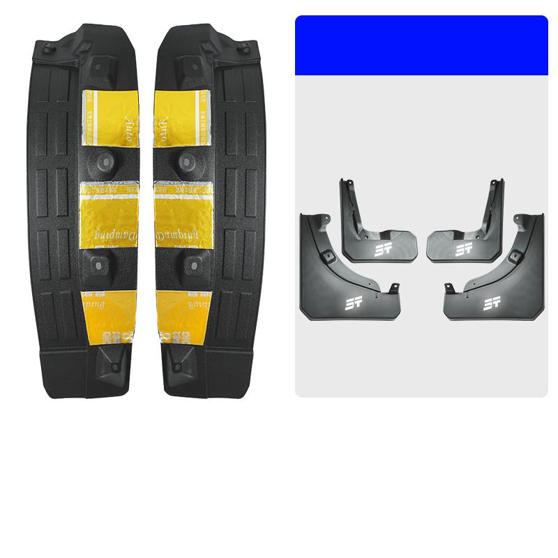 For Chery Jetour T2 2024 2023 Car Mudguards Plastic Fender Cover Rear Wheel Linining Mud Flaps Guard Cover Auto Accessories
