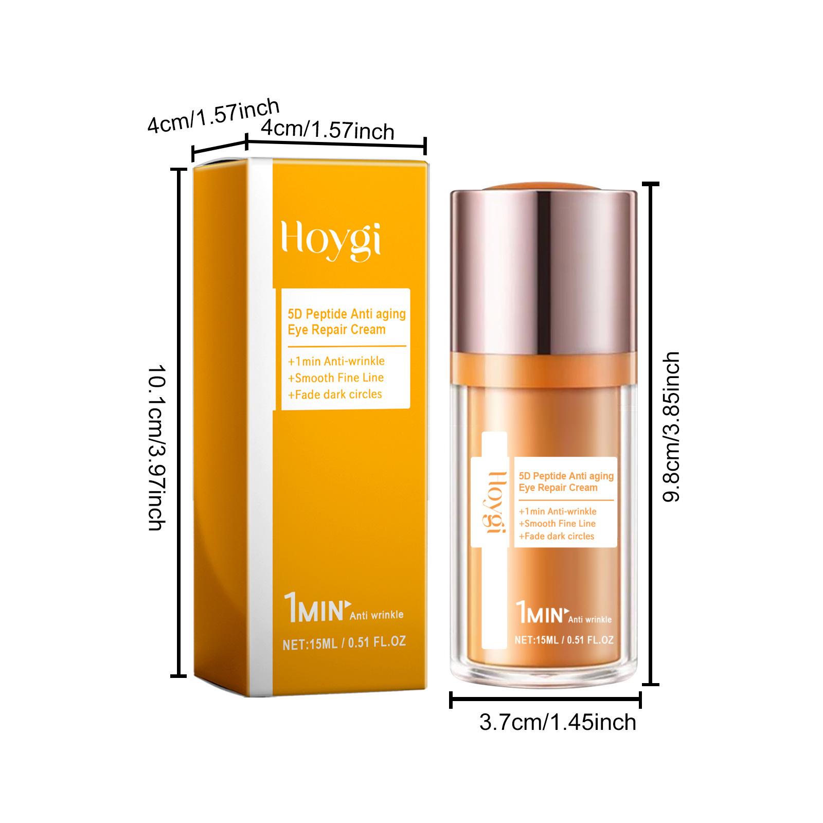 HOYGI 5D Peptide Firming & Moisturizing Eye Cream Essence - Beauty Skincare Set