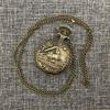 Pocket Watch Retro Style Flip Student Men's Mechanical Exquisite Test Hanging