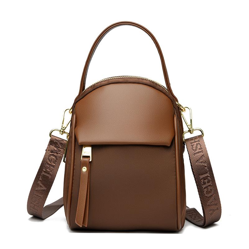 Color-blocking Single-shoulder Bag Fashionable Mobile Phone Bag Crossbody Bag Simple and Versatile Small Bag