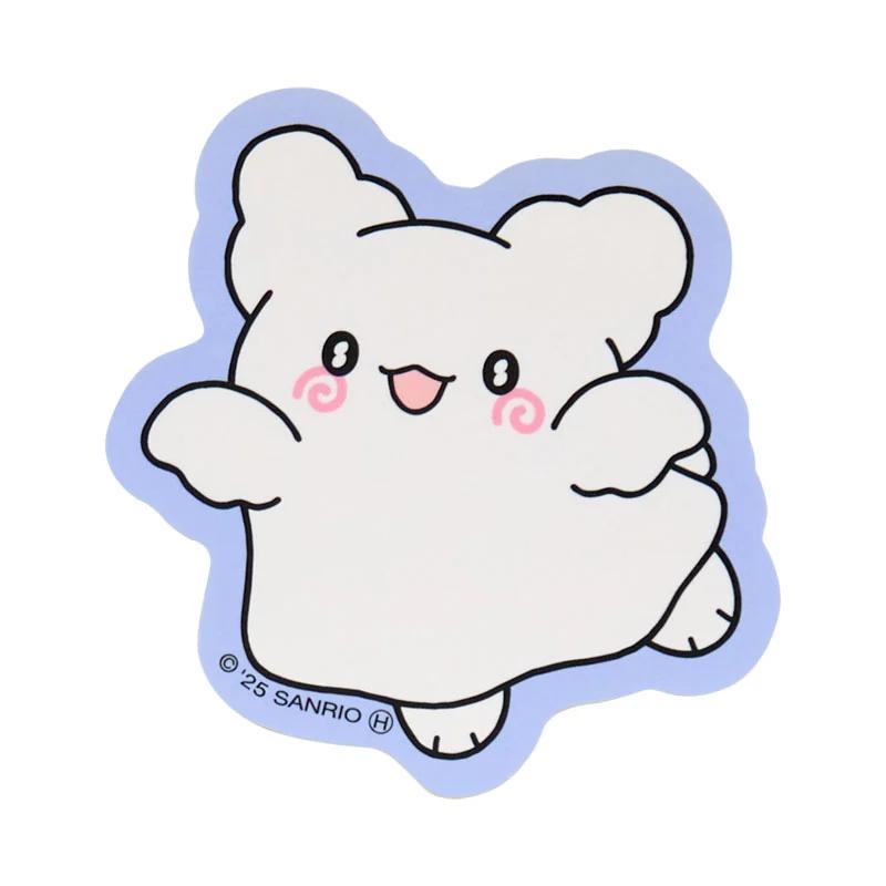 Sanrio HANAMARU OBAKE Set of 2 Stickers ( Pastel Sweets Pop Blue ) Japan NEW