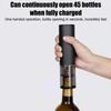 Electric Wine Bottle Opener Bar Tools Rechargeable Automatic Wine Opener for Party Bar Wine Lover Gift with Foil Cutter Electric Corkscrew