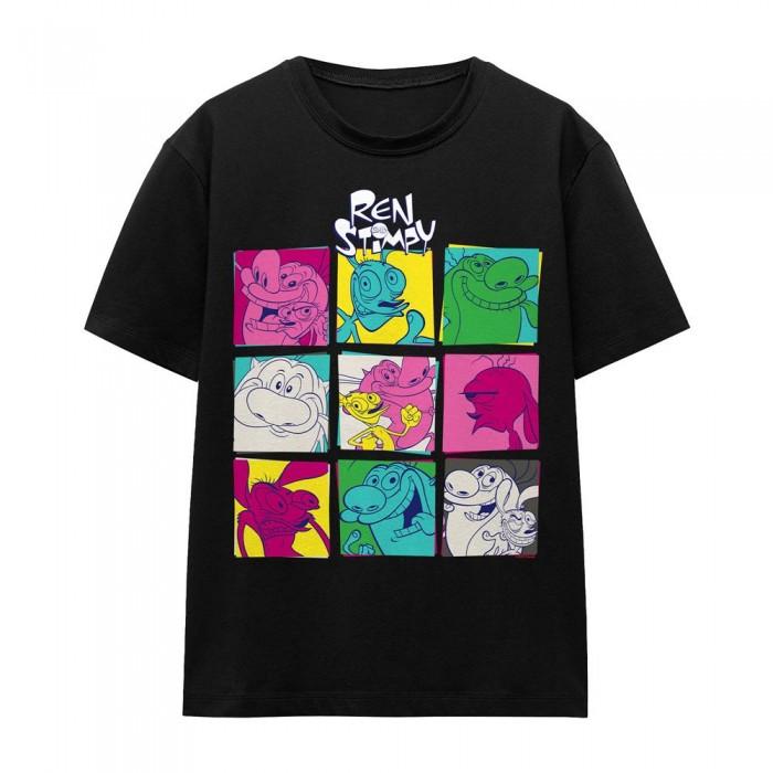 Ren & Stimpy Unisex Adult Warhol 2 T-Shirt