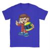 Cute Senninha Ayrton Senna Tee Shirt for Men Women Graphic Printed T Shirts Cartoon 100% Cotton Clothing