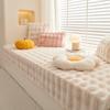 Rabbit Plush Bay Window Mat Winter  New Window Sill Mat Balcony Seat Cushion Cream Ins Wind Tatami Customization