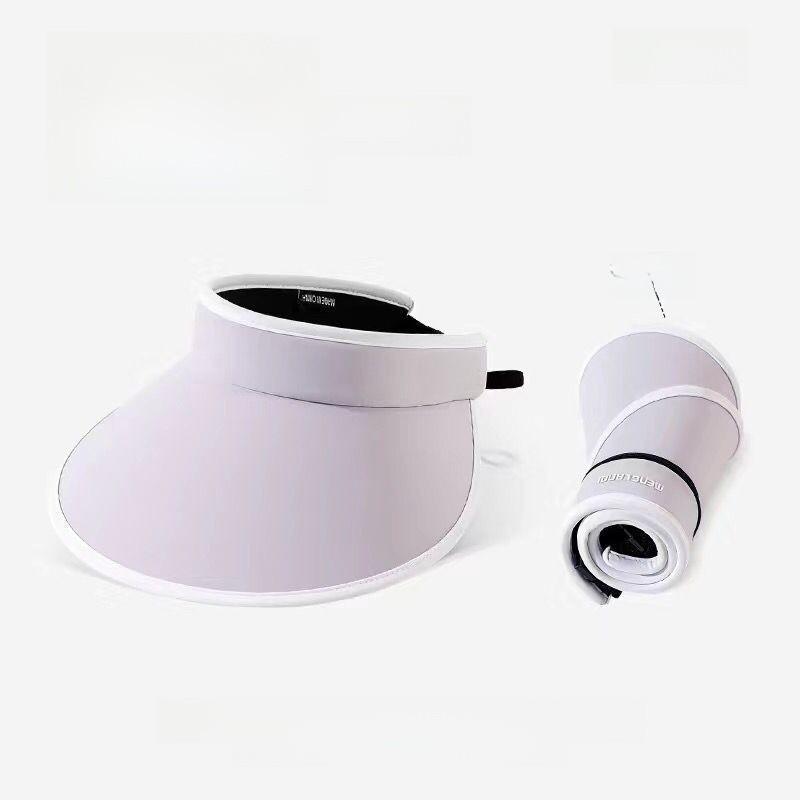 Ice Silk Wide Brim Hat For Women Summer Sun Protection Breathable Fashionable Hat For Outdoor Activities