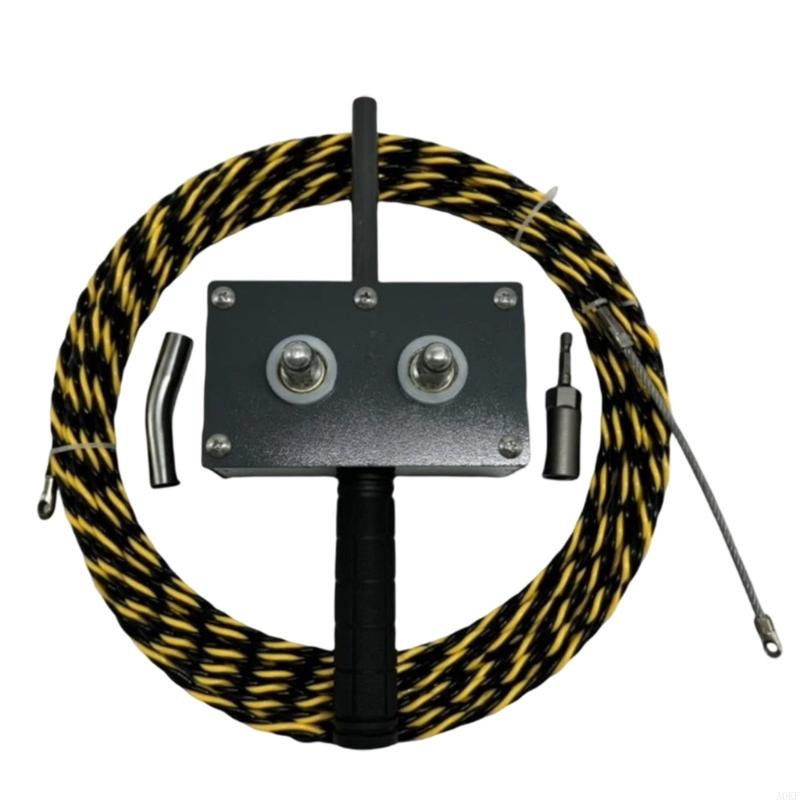 Compacted Electric Wire Threading Machine For DIY Enthusiasts Electrical Tools Durability Construction Easy Operation A0KF