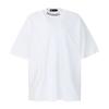 Letter Embroidered Neckline Short Sleeve T-shirt Casual Top Men's Summer Loose Round Neck Half Sleeve T-shirt Instagram High Street Trendy