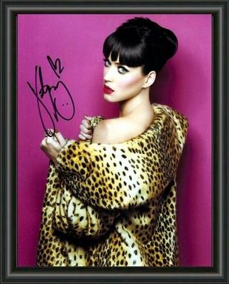 Katy Perry Signed Photo - A4 Autographed Photo Poster Print