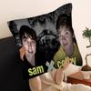 S-Sam And Colby XPLR Cushion Cover Pillowcase Upholstery Sofa Throw Pillow Home Decor Pillowcas