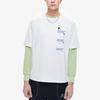 New FILA T Shirts Men's Rinse Snow F11M229118FWT