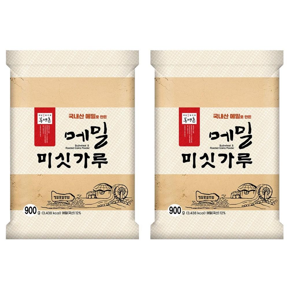 Bongpyeong Buckwheat Misitgaru 2 Pcs 900g Ingredients: May Be Subject To Change At the Manufacturer’s Discretion. For the | 2 Pcs 900g