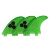 Set da 3 Pinne da Surf per Pinne G5 Pinna a Nido d'Ape Pinna da Surf Multicolore