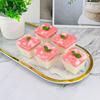 10Pcs Disposable Plastic Mousse Cup Cups for Parties Clear Pudding Dessert Weddings And Catering Events Small