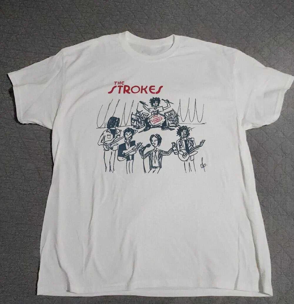 The Strokes band Tour Unisex Shirt All Size S-4XL Fan Gift XL