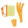 Washable Air Conditioner Vent & Blind Cleaning Brush with Removable, Fluffy Seven-Tooth Design