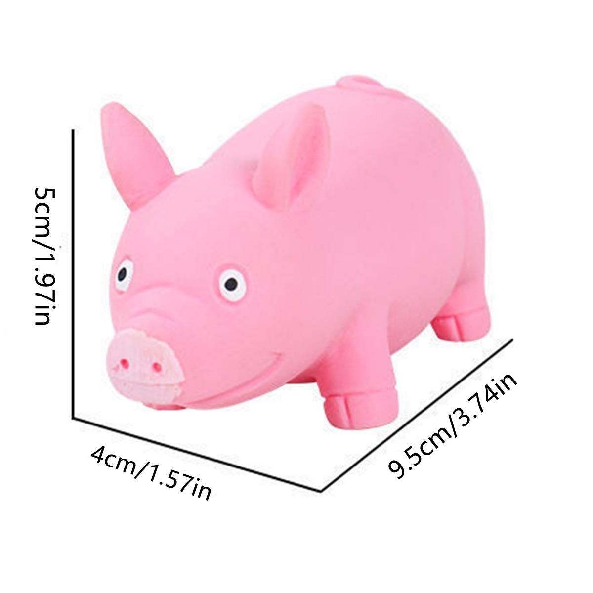 Squishy Pig Stress Squishy Piggie Squeeze Toy Anti-Anxy Забавная игрушка-свинья Игрушка — фото 14