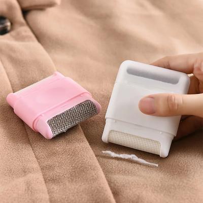 Manual Lint Remover Hair Ball Trimmer Portable Fuzz Pellet Cutter Shaver Scraper Sweater Carpet Clothes Fluff Cleaning Tools
