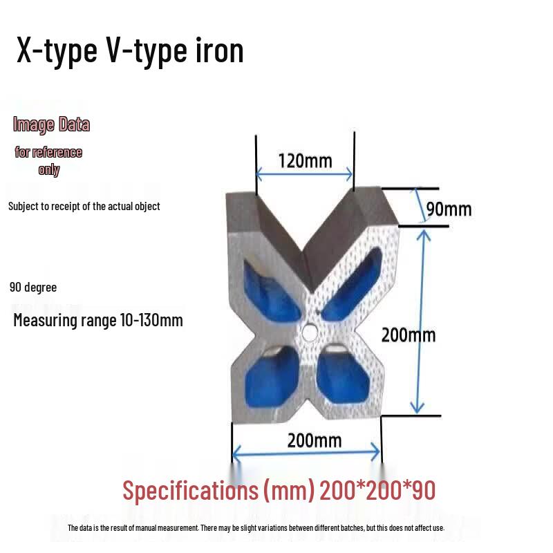 Precision Hollow X-Type V-Block Clamp