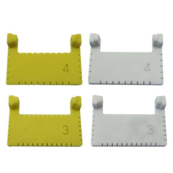 Clip-On Sewing Guide Edge Stitch Lock And Sewing Gauge Hand Sewing Stitch Guide for Beginners Straight Stitches DIY Crafting