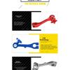 Motorcycle Brake Rocker Arm CNC Machined in Aluminum Alloy for Enhanced Hardness and Longevity Designed for Electric Motorcycles
