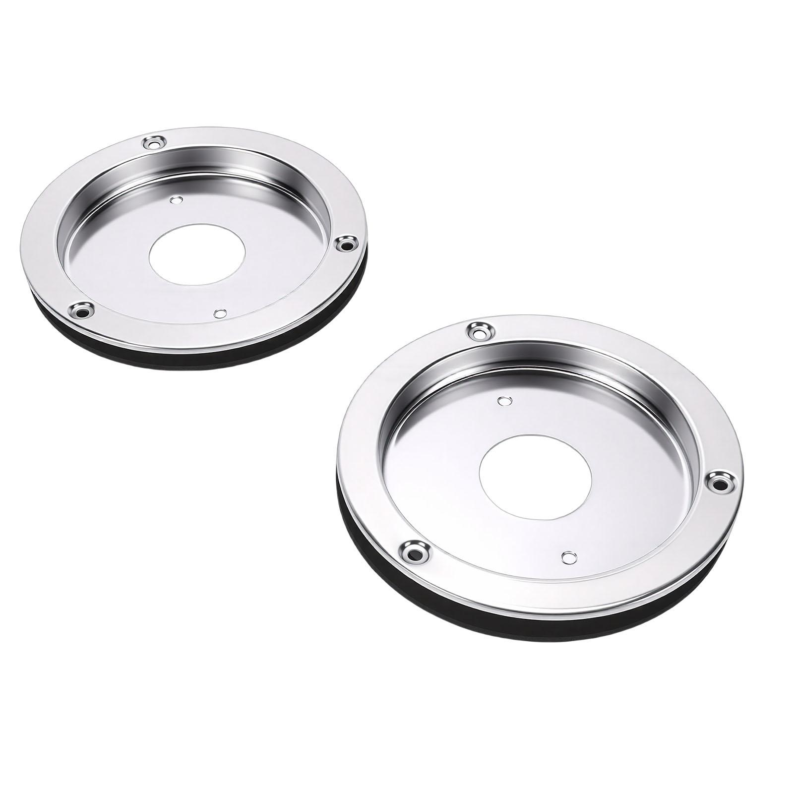 

Watermelon Lights Bunk Adapter Stainless Steel Round Marker Light Bezel Cover for Trucks Trailers