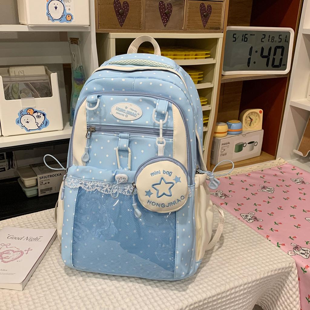 New Beautiful And Cute Ulzzang Ita Bag Harajuku Fashionable Kawaii Campus Backpack School Bag Female Simple Backpack