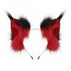Handmade Plush Lynx Cat Ear Headband Halloween Cosplay Anime Convention Accessory Unisex