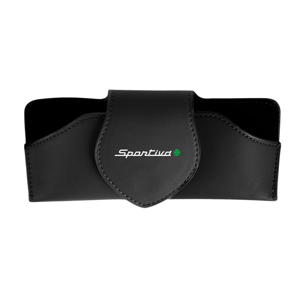 YYCE3 1pc Multifunctional Car Sun Visor Glasses Clip Case Glasses Holder For Alfa Romeo 159 147 156 Giulietta Mito Auto Accessories