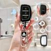 3 Buttons TPU Car Smart Key Case Cover For Hyundai Creta Ix35 Ix45 I10 I30 I40 Tucson Santa Fe Rena Sonata Elantra Shell Fob