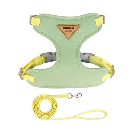 

1 комплект, удобная дышащая регулируемая шлейка для собак с защитой от побега, набор поводков для дома и улицы