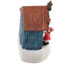 Xmas House Ornament Resin Xmas Scene House Miniature Decorative Small House Buildings for Home