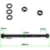 Adjustable Width Bike Trainer Thru Axle Skewer for Easy Bicycle Compatibility