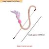 Pet Supplies Feather Bell Fairy Teaser Wand Collection - Interactive Cat Toys