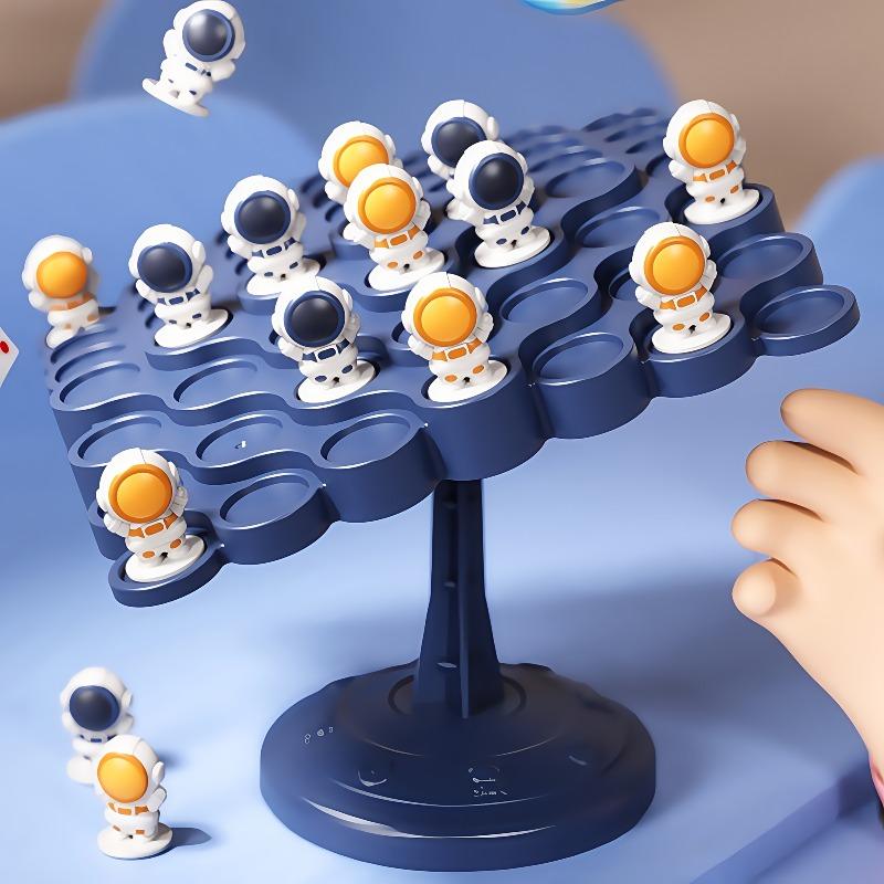 Astronaut Balance Tree Board Game Enhances Reaction & Critical Thinking Skills, Ideal for Family Gatherings & Parties Board Game
