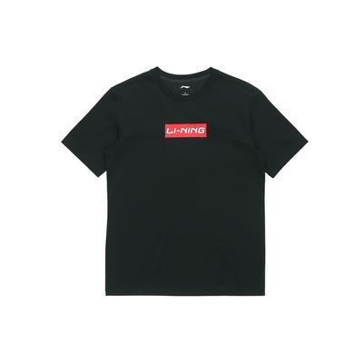 Li Ning Sportmode Kollektion T-Shirt Unisex Standard Schwarz AHSQ326-2