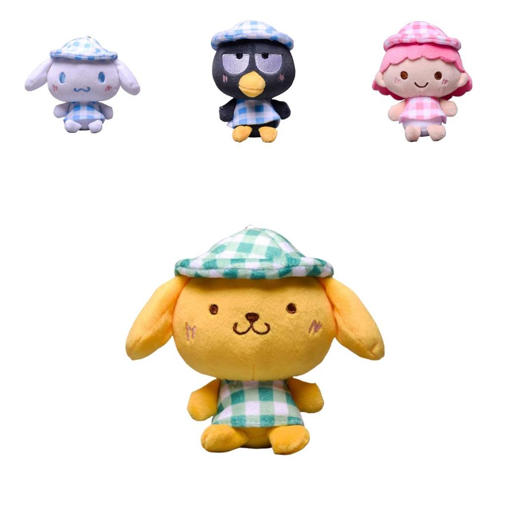 Weiches Und Sicheres Hochwertiges Material Sanrios Kuromi Melody Cinnamoroll Anime Plüschtier Anhänger