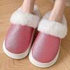 Fashion Fashion Shiny Sequins Cotton Slippers Women Round Toe Platform Cotton Slippers Woman Winter Non Slip House Fur Slides Lady