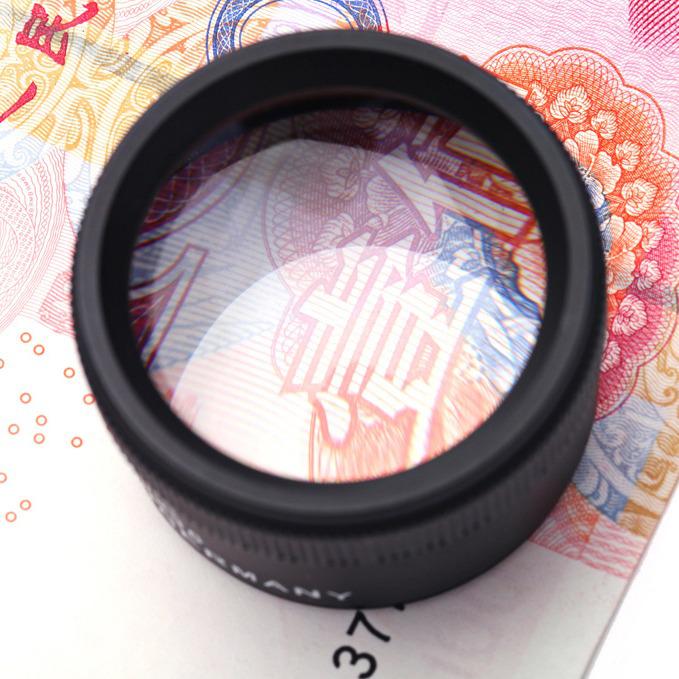 30x36mm Clear 30x Magnification Jewelry Appraisal Metal Magnifier SC30x36