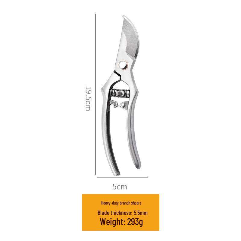 Heavy-Duty Garden Shears for Pruning Trees and Flowers